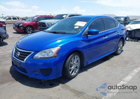 2013 Nissan Sentra Sr from USA, damaged, VIN 3N1AB7AP1DL778628